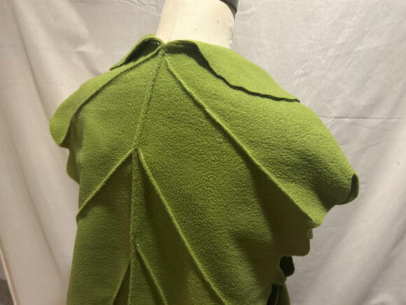 "Leaf Cape" Detail
