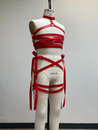 "Ribbon Wrapped Harness" 2023