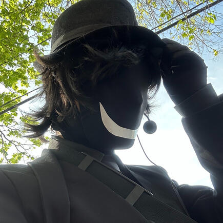 Shadow Mask with Smile
