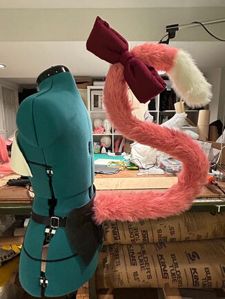Anti-Gravity Cat Tail with Custom Harness